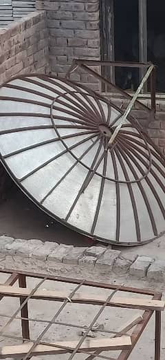 dish antenna 6 feet steel body WhatsApp number 03227705570