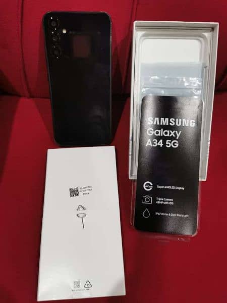 Samsung Galaxy A34 Bilkul Fit Original Condition main hai koi masla ni 4