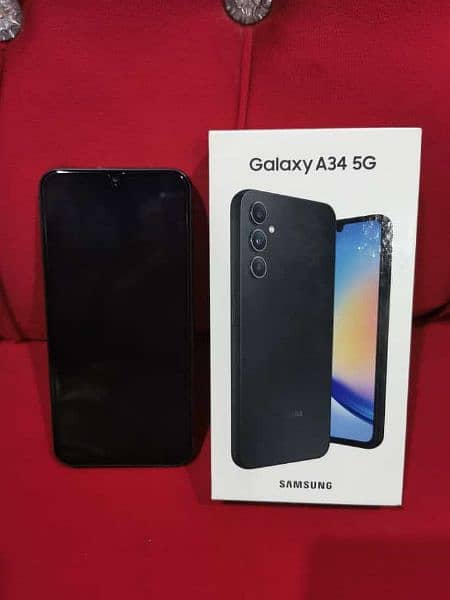 Samsung Galaxy A34 Bilkul Fit Original Condition main hai koi masla ni 5