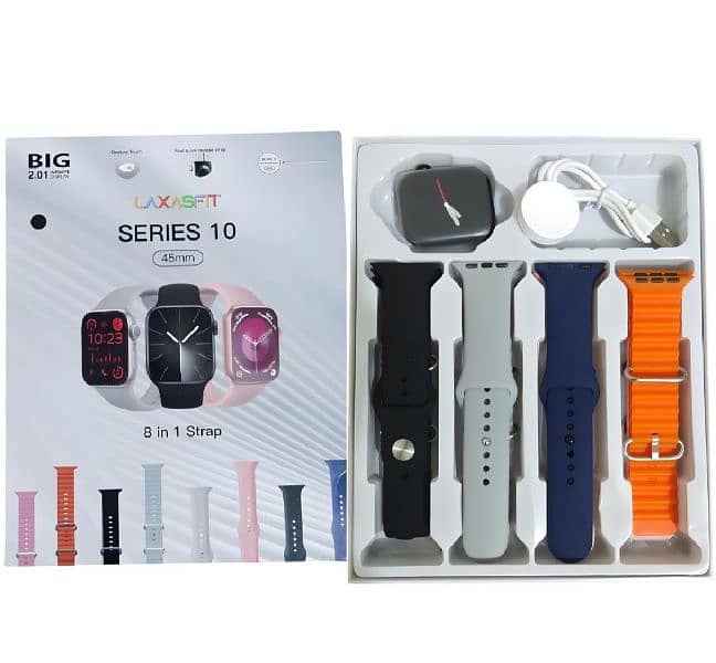 Series 10 Smart Watch With 8 Multiple Straps [Free Delivery] 6