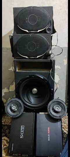 car sound system woofer Kenwood