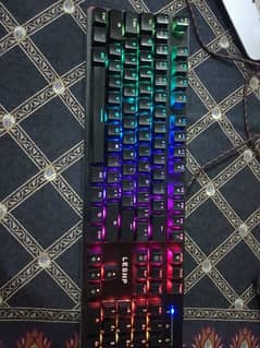 Mechanical gaming keyboard blue switches