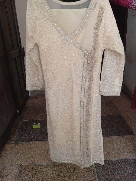 wedding fancy dress condition bilkul thek h trouser py b embroidery ha 1