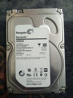 2 TB (2000GB) HARD DISK FOR PC 0