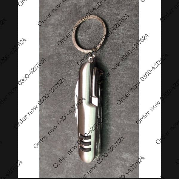 7 in 1 High quality Keychain sports Stainless Steel Multi Functi 1