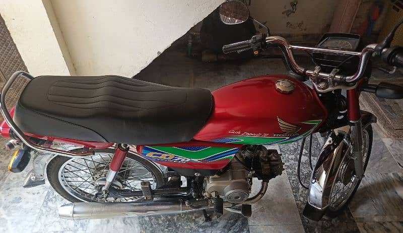 For Sale Honda CD 70 2018 MashaAllah Original Good Condition 1