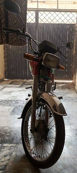 For Sale Honda CD 70 2018 MashaAllah Original Good Condition 6