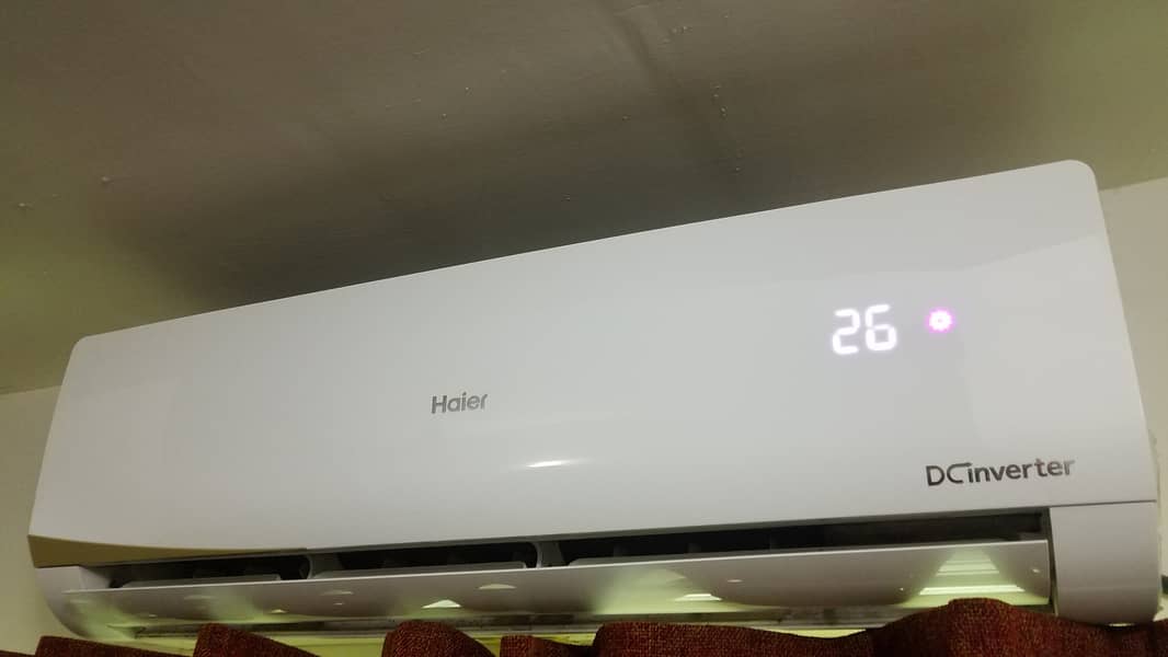 Haier New Model, DC Inverter AC, Full Genuine. Bahtreen Condition. 0