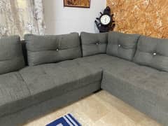 L shaped sofa for sale good condition 0