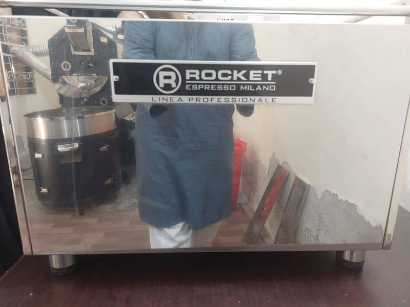 ROCKET BOXER 2 Gr. Head Commercial Coffee Machine 1