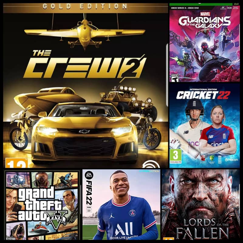 Xbox One , Xbox Series , Ps 5 , Ps 4 All Games Available 4