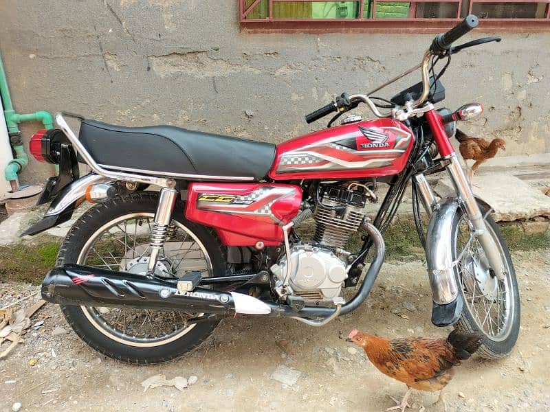 Honda CG-125  model 2017/18. 5