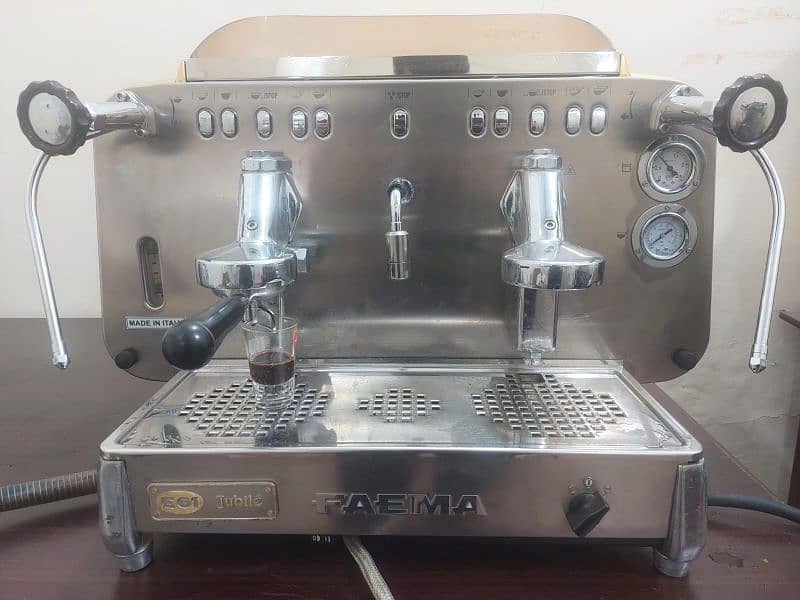 Faema E61 Jubilee 2 Gr. Head Commercial Coffee Machine 0