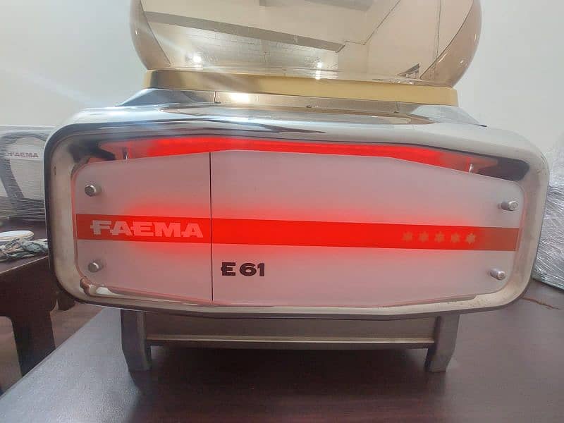 Faema E61 Jubilee 2 Gr. Head Commercial Coffee Machine 4