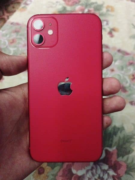 Iphone 11 Jv Red Color , 128GB  Storage 1