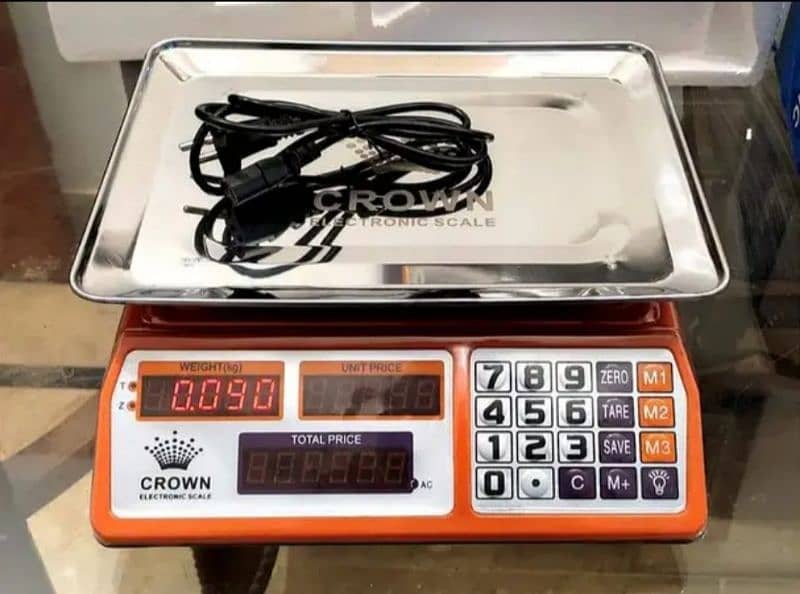 Digital Top Cover Loading Scale , Food Weight Scale NEW Weighing scale 3