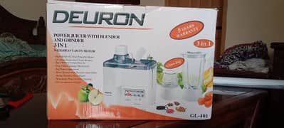 DEURON JUICER WITH BLANDER