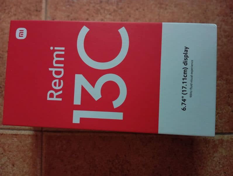 redmi 13c 1 hand , with box. 4