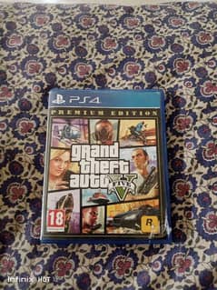 GTA5 premium edition PS4 used