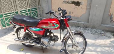 Honda Cd 70 2019 Model ( single hand use )