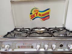 Sky flame Cooking range 5 burner stove