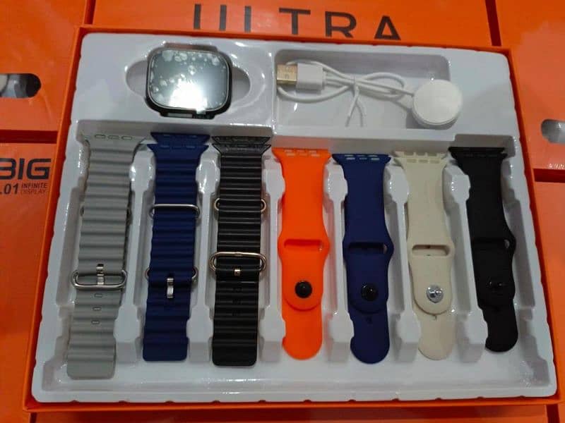 7 in 1 strapes ultra smart watch 7