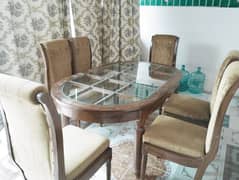 Dining Table with chairs 6 person