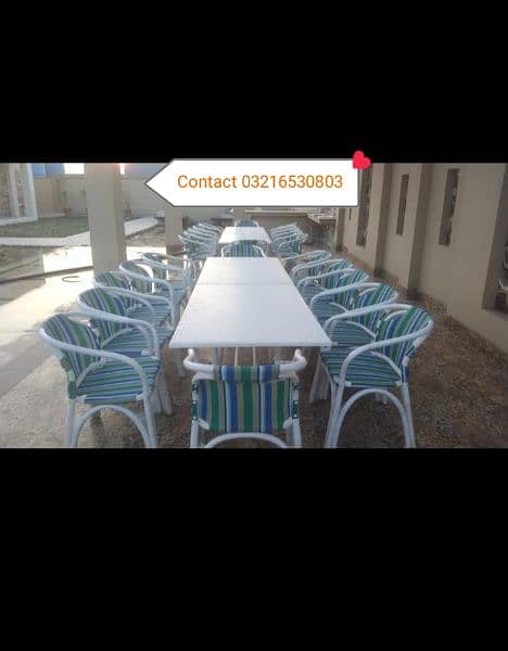 outdoor upvc chair Restaurant chair 2