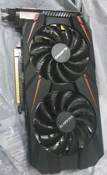 gtx 1060 6 gp 192 bit gigabyte graphics card good condition 0