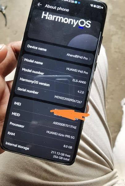 Huawei p40 pro 8 256 non pta 7