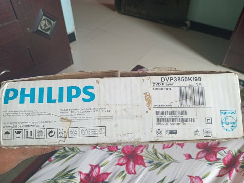 Philips DVD player 1