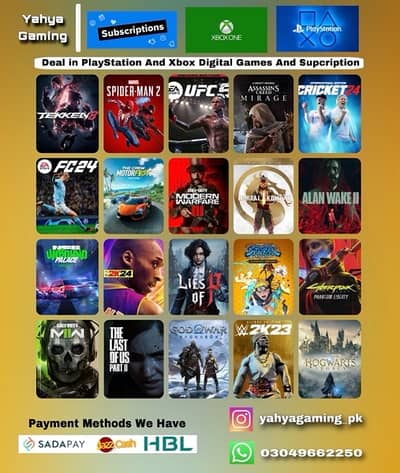 Xbox One, Xbox Series,  Playstation 4/5  Games Ps4 games , xbox games