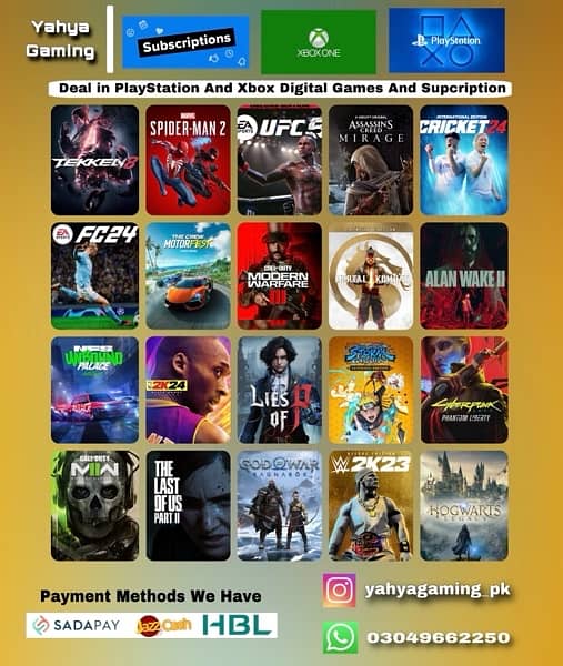 Xbox One, Xbox Series, And Playstation 4/5  Games Ps 4, Ps 5 0