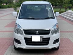 SUZUKI WAGON R 2017 VXL WHITE COLOUR EXCELLENT LAHORE REGISTERED 0