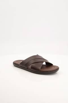 black camel crossover slippers, Brown 0