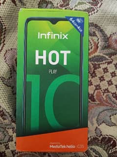 Infinix Hot 10 Play New Mobile with Box