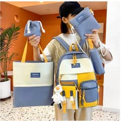 5 Pcs Multipurpose Backpack Set 0