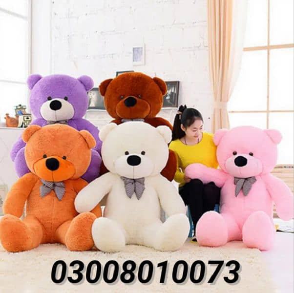 Teddy Bear 3.6 feet 4.6 feet & 6 feet with Delivery 03008010073 3