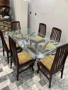 dining table 15mm glass