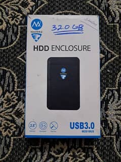 External Hard Disk | 320 GB | with Case