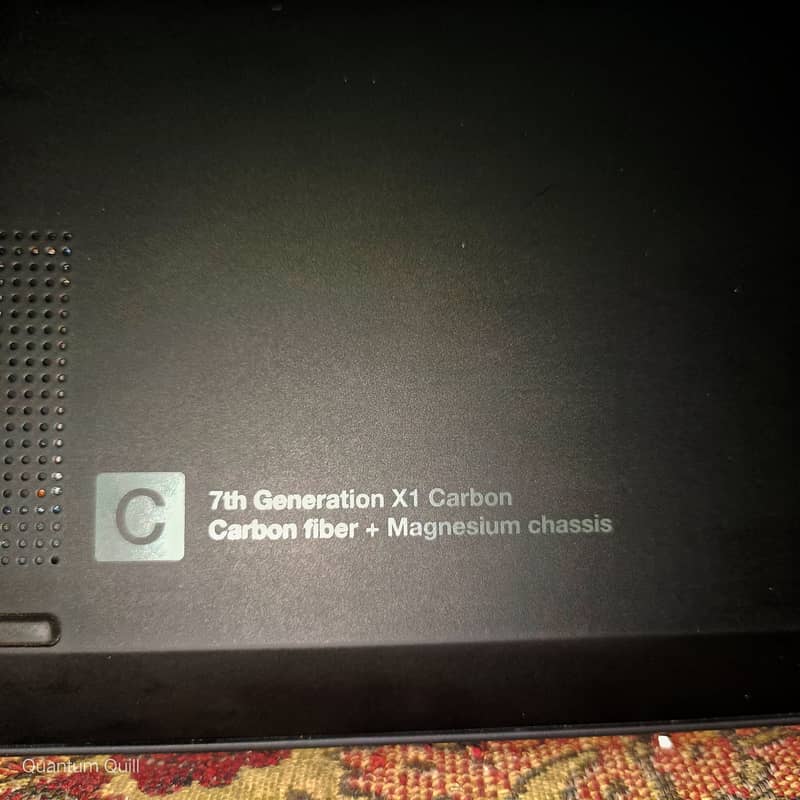 Lenovo X1 carbon Gen 7 1