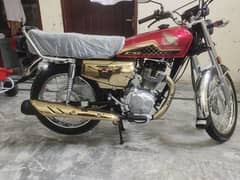 Honda 125 Gold edition open latter