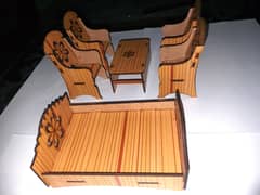 Wooden Furniture Set For Girls, Toys For Kids, Toys For Boys, Toys For