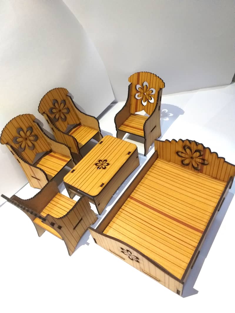 Wooden Furniture Set For Girls, Toys For Kids, Toys For Boys, Toys For 12