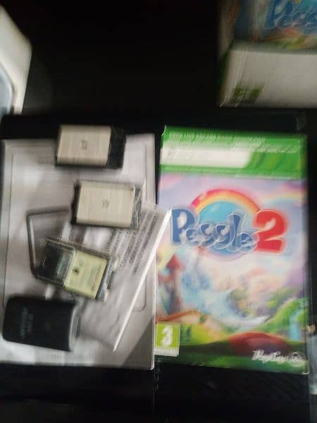 Xbox 360 E with 3 wireless controllers 5