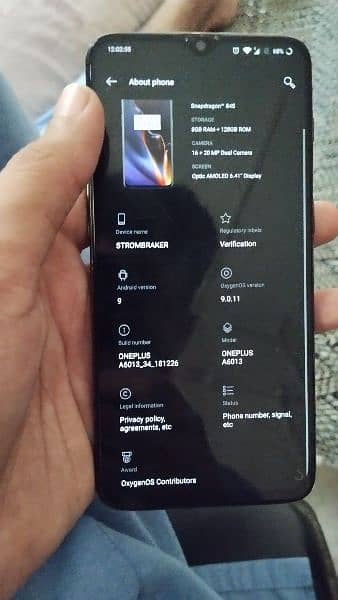 OnePlus 6t Exchange possible 8gb  128gb 6