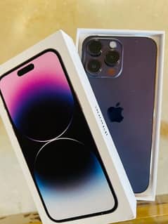 I Phone 14 Pro Max 256GB Deep Purple PTA Approved