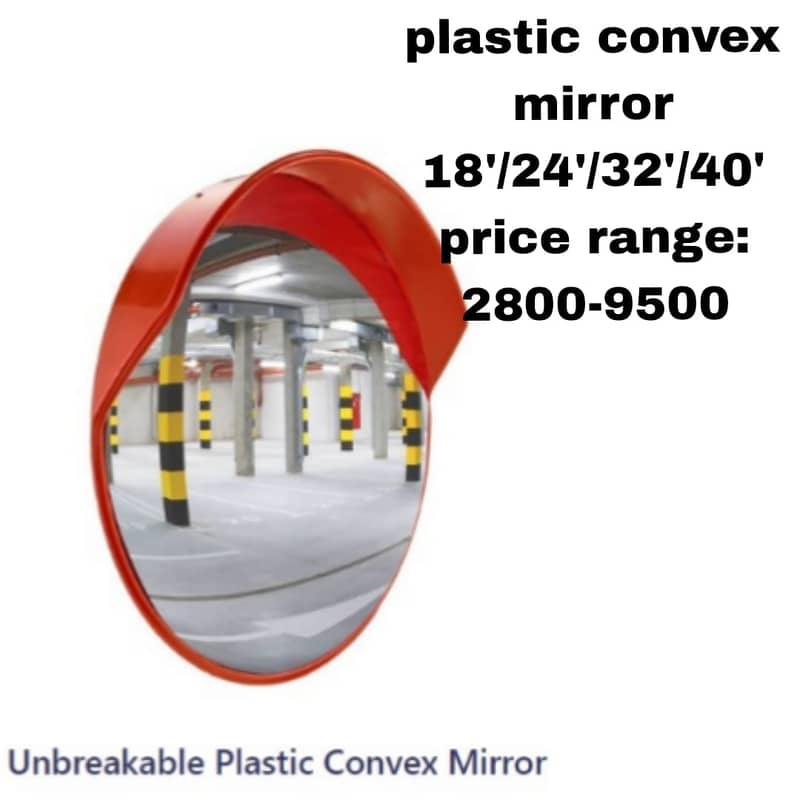 Road Safety Traffic Cones Delineators convex mirror, road studs 4