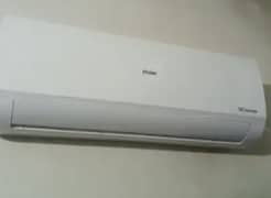 Ac 1 ton haier dc inverter heat cool