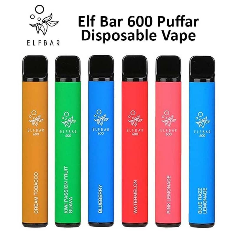 ELFBAR 600 Disposable Vape - 20mg 0